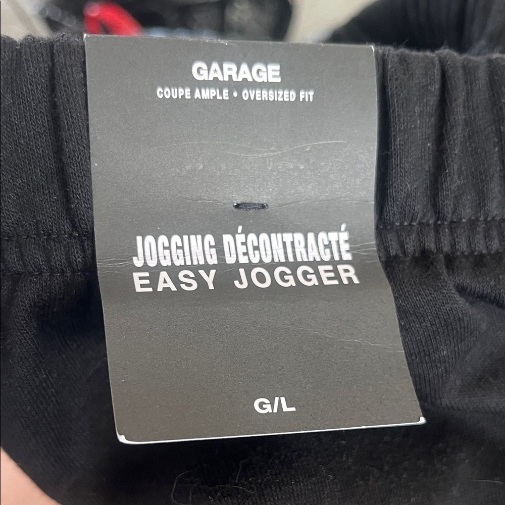 Garage Black Sweatpants joggers - Picture 4 of 4